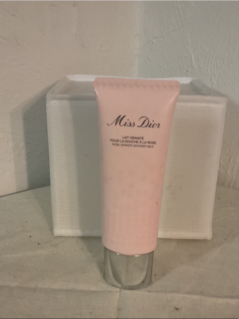 Miss Dior Rose Granita Shower Milk 75ml/2.5fl.oz., Sealed/NWOB
